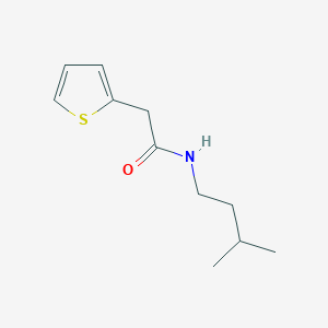 N-(3-methylbutyl)-2-(2-thienyl)acetamide