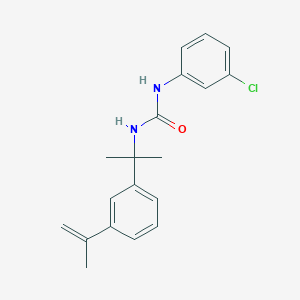 N-(3-chlorophenyl)-N'-[1-(3-isopropenylphenyl)-1-methylethyl]urea