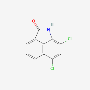 molecular formula C11H5Cl2NO B5609037 6,8-dichlorobenzo[cd]indol-2(1H)-one CAS No. 5533-49-3