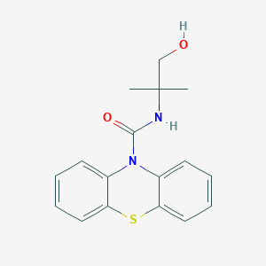 N-(2-hydroxy-1,1-dimethylethyl)-10H-phenothiazine-10-carboxamide