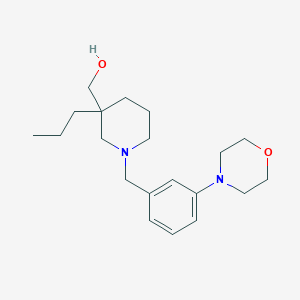 [1-(3-morpholin-4-ylbenzyl)-3-propylpiperidin-3-yl]methanol