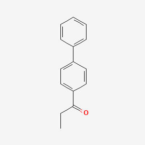 B560916 4-Propionylbiphenyl CAS No. 102477-83-8