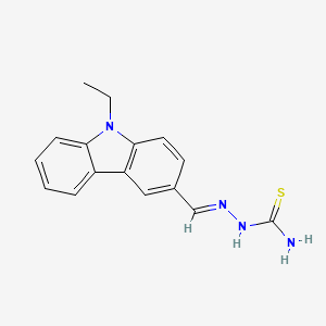 9-ethyl-9H-carbazole-3-carbaldehyde thiosemicarbazone