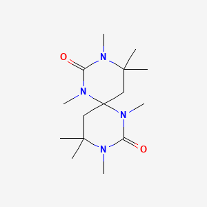 1,3,4,4,7,9,10,10-octamethyl-1,3,7,9-tetraazaspiro[5.5]undecane-2,8-dione