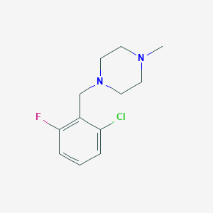 1-(2-chloro-6-fluorobenzyl)-4-methylpiperazine