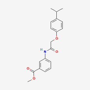 methyl 3-{[(4-isopropylphenoxy)acetyl]amino}benzoate