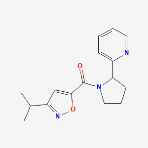 2-{1-[(3-isopropyl-5-isoxazolyl)carbonyl]-2-pyrrolidinyl}pyridine