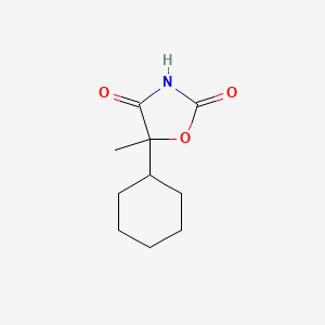 molecular formula C10H15NO3 B560952 5-Cyclohexyl-5-methyloxazolidine-2,4-dione CAS No. 104397-85-5