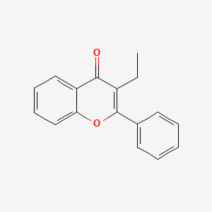 B560973 3-Ethyl-2-phenyl-4H-chromen-4-one CAS No. 107152-93-2