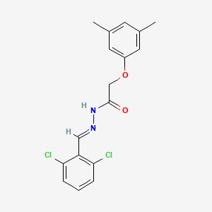 N'-(2,6-dichlorobenzylidene)-2-(3,5-dimethylphenoxy)acetohydrazide