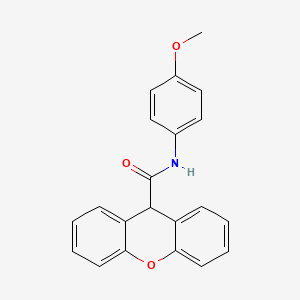 N-(4-methoxyphenyl)-9H-xanthene-9-carboxamide