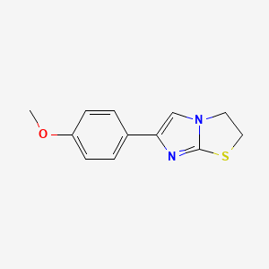 6-(4-methoxyphenyl)-2,3-dihydroimidazo[2,1-b][1,3]thiazole