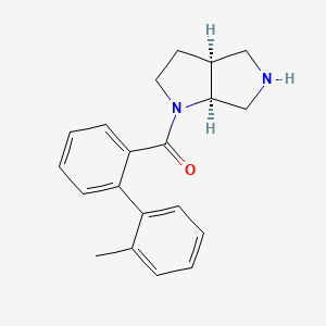 rel-(3aS,6aS)-1-[(2'-methyl-2-biphenylyl)carbonyl]octahydropyrrolo[3,4-b]pyrrole hydrochloride