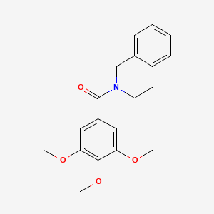 N-benzyl-N-ethyl-3,4,5-trimethoxybenzamide