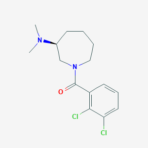 (3S)-1-(2,3-dichlorobenzoyl)-N,N-dimethylazepan-3-amine