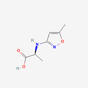 (S)-2-((5-Methylisoxazol-3-yl)amino)propanoic acid