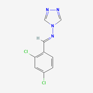 N-(2,4-dichlorobenzylidene)-4H-1,2,4-triazol-4-amine