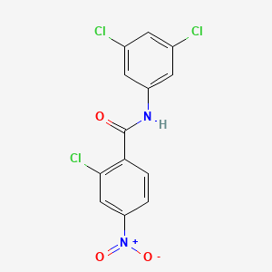 2-chloro-N-(3,5-dichlorophenyl)-4-nitrobenzamide