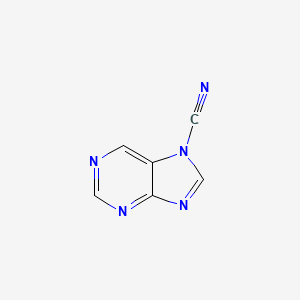7H-purine-7-carbonitrile