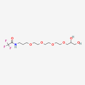 N-(15,16-Dihydroxy-4,7,10,13-tetraoxa-hexadecyl)-trifluoroacetamide