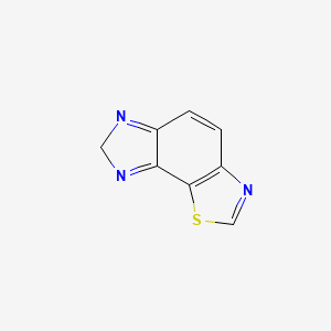 7H-Imidazo[4,5-g][1,3]benzothiazole