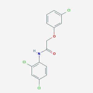 2-(3-chlorophenoxy)-N-(2,4-dichlorophenyl)acetamide