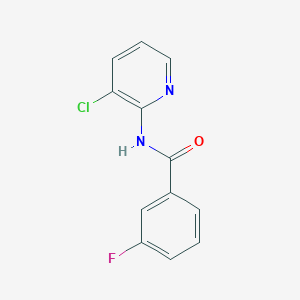 molecular formula C12H8ClFN2O B5610574 N-(3-chloro-2-pyridinyl)-3-fluorobenzamide 