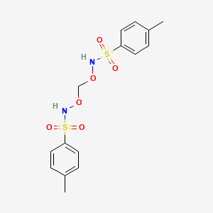 N,N'-[methylenebis(oxy)]bis(4-methylbenzenesulfonamide)