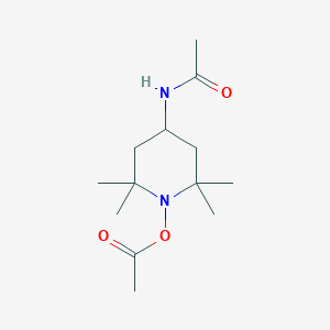 N-[1-(acetyloxy)-2,2,6,6-tetramethyl-4-piperidinyl]acetamide