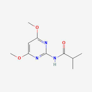 N-(4,6-dimethoxy-2-pyrimidinyl)-2-methylpropanamide