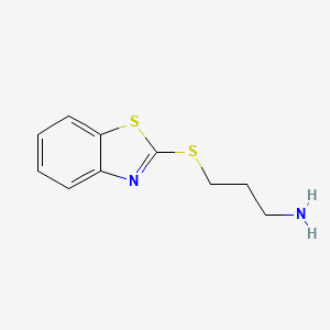 3-(Benzo[d]thiazol-2-ylthio)propan-1-amine