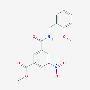 methyl 3-{[(2-methoxybenzyl)amino]carbonyl}-5-nitrobenzoate