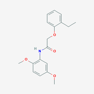 N-(2,5-dimethoxyphenyl)-2-(2-ethylphenoxy)acetamide