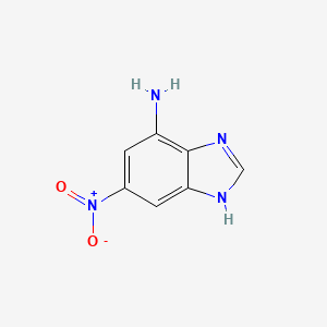 6-Nitro-1H-benzo[d]imidazol-4-amine