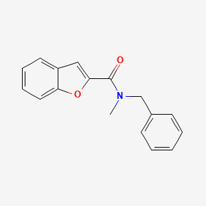 N-benzyl-N-methyl-1-benzofuran-2-carboxamide