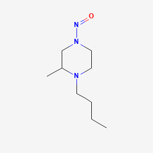 1-Butyl-2-methyl-4-nitrosopiperazine