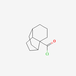 molecular formula C12H17ClO B561155 Octahydro-7aH-1,4-ethanoindene-7a-carbonyl chloride CAS No. 100020-94-8