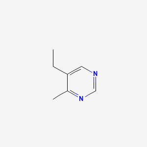 molecular formula C7H10N2 B561158 5-Ethyl-4-methylpyrimidine CAS No. 100868-34-6