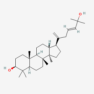 molecular formula C30H50O2 B561176 (23E)-20,23-Dammaradiene-3beta,25-diol CAS No. 101559-95-9