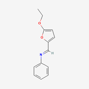 (E)-1-(5-Ethoxyfuran-2-yl)-N-phenylmethanimine