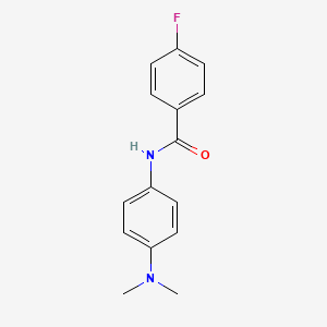 N-[4-(dimethylamino)phenyl]-4-fluorobenzamide
