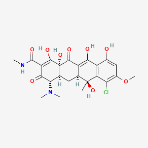 2'-N-methyl-8-methoxychlortetracycline