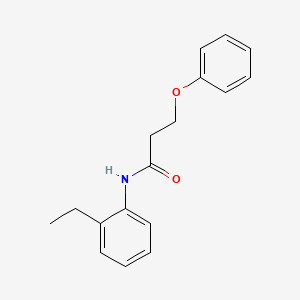 N-(2-ethylphenyl)-3-phenoxypropanamide