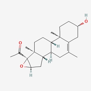 5-Pregnen-16,17-epoxy-6-methyl-3-beta-OL-20-one