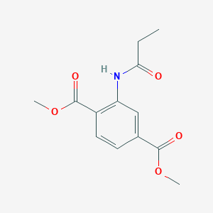 dimethyl 2-(propionylamino)terephthalate