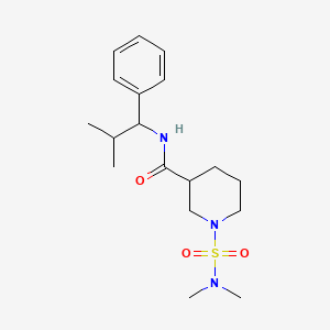 1-[(dimethylamino)sulfonyl]-N-(2-methyl-1-phenylpropyl)-3-piperidinecarboxamide