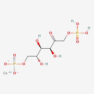 molecular formula C6H12CaO12P2 B561225 果糖-1,6-二磷酸钙盐 CAS No. 103213-33-8