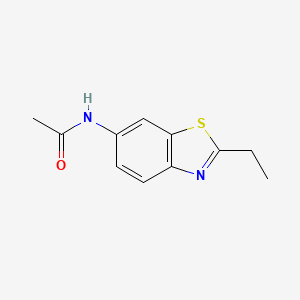 N-(2-Ethyl-1,3-benzothiazol-6-yl)acetamide