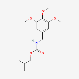 isobutyl (3,4,5-trimethoxybenzyl)carbamate