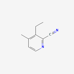 3-Ethyl-4-methyl-2-pyridinecarbonitrile